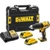 Grąžtas Smūginis gręžtuvas su akumuliatoriumi Dewalt DCD778D2T-QW, 18 V, 2 Ah