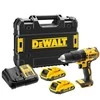 Grąžtas Akumuliatoriniai smūginiai gręžtuvai Dewalt DCD778D2T-QW, 18 V, 2 Ah