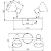 Trio Lampa griesti Reality Latika R81522031, 2