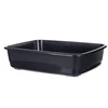 Kačių tualetas Ferplast Nip 10, juoda sp., atviras, 47 cm x 36 cm x 15 cm