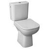 Jika pods Deep, 360x650 mm, horizontāls izvads, pievads no apakšas, balts