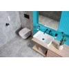 Jika Unitazas pakabinamas RIMLESS VTXCUBITO Baltas