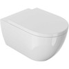 Masterjero TOILET ARC WALL HUNG Baltas