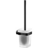 Domoletti AMALFI TOILET BRUSH HOLDER Matinis Juodas
