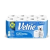 Tualetinis popierius Soft and Baltas Veltie 16rit./3sl/150lap.