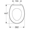Gustavsberg Unitazo dangtis Saval 8780g101