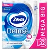Tualetinis popierius Zewa Deluxe Pure Baltas, 3 sl, 32 vnt.