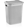 Ucsan Skalbinių dėžė Knitas M-079, 50 l, pilka sp., 43 cm x 34 cm