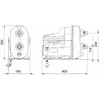 GRUNDFOS SCALA 2 3-45 Savaiminio įsiurbimo siurblys, skirtas padidinti vandens slėgį 200-240V 50/60Hz