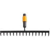 Grėblys universalus Fiskars Quikfit 135512/1000654, be koto, 400 mm, juoda sp./oranžinė sp.