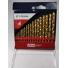 Grąžtas Haushalt Wiertło Milwaukee HSS TWIST DRILL SET 19PCS TITAN 1-10MM