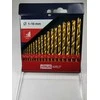 Grąžtas Haushalt Wiertło Milwaukee HSS TWIST DRILL SET 19PCS TITAN 1-10MM