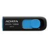 USB zibatmiņa Adata UV128 AUV128-16G-RBE, zila krās./melna krās., 128 GB