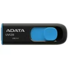 USB zibatmiņa Adata UV128 AUV128-16G-RBE, zila krās./melna krās., 64 GB