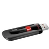 USB zibatmiņa SanDisk Cruzer Glide SDCZ60-128G-B35, melna krās., 128 GB