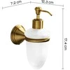 Skystojo muilo dozatorius GEDY ROMANCE 7581 44, 180 ml