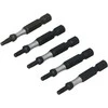 Antgaliai smūginiai TORX 5vnt. Draumet | T15