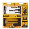 Antgalių ir grąžtų rinkinys Dewalt, 25 vnt.
