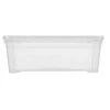 Uzglabāšanas kaste ar vāku Curver 96063, 10 l, caurspīdīga krās., 34.2 x 29.7 x 12.5 cm