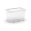 Uzglabāšanas kaste ar vāku, paredzēts uzglabāšanai Kis 8609000 0202, 16 l, caurspīdīga krās., 38.5 x 25.5 x 23.5 cm