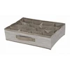Domoletti BOXSTORAGE 16 GRID 35X27X9CM BEIGE TEXT