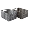 Domoletti BOXSTORAGE DOMOLETTI 17X23X13CM Pilkas