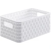 Uzglabāšanas kaste, paredzēts uzglabāšanai Rotho 11152, 6 l, balta krās./,krāsa/dizains tiek izvēlēts nejauši,, 28 x 18.5 x 12.6