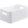 Uzglabāšanas kaste, paredzēts uzglabāšanai Rotho 11152, 6 l, balta krās./,krāsa/dizains tiek izvēlēts nejauši,, 28 x 18.5 x 12.6