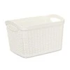 Uzglabāšanas kaste Ucsan Plastik, 1.5 l, balta krās., 16.5 x 11 x 12.5 cm
