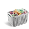 Uzglabāšanas kaste Ucsan Plastik, 1.5 l, pelēka krās., 16.5 x 11 x 12.5 cm