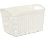 Uzglabāšanas kaste Ucsan Plastik, 1.5 l, balta krās., 16.5 x 11 x 12.5 cm