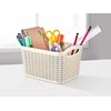 Uzglabāšanas kaste Ucsan Plastik 8691459013093, balta krās., 21 x 13.8 x 16.8 cm