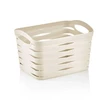Uzglabāšanas kaste Ucsan Plastik 8691459294094, bēša krās., 16.5 x 11 x 12.5 cm