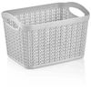 Uzglabāšanas kaste Ucsan Plastik 8691459921093, 3.3 l, pelēka krās., 21 x 13.8 x 16.8 cm