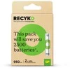 Akumuliatorius - GP ReCyko AAA 950mAh NiMH Įkraunamų 2 Vnt Smėlio Spalvos