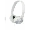 Ausinės  Sony MDR-ZX310AP,  Baltos