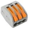 Vadu savienojums Okko CMK-413, 3 x 0,08-4 mm², 32 A, oranža krās./pelēka krās., 5 gab.
