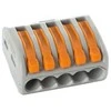 Vadu savienojums Okko CMK-415, 5 x 0,08-4 mm², 32 A, oranža krās./pelēka krās., 5 gab.