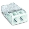 Laidų jungės Wago 2273-202, 2 x 0,5-2,5 mm², 5 vnt.