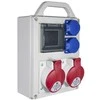 Pawbol Modulinis skydas R-BOX 240R-4 B.1702RD, 4 modulių, 16A IP44