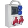Pawbol Modulinis skydas R-BOX 240R-4 B.1702RD, 4 modulių, 16A IP44