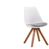 Domoletti Valgomojo kėdė A8026-9 balta 54.5X47X81