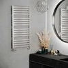 Vandeninis rankšluosčių džiovintuvas Terma D01, sparkling pilkas sp., 50 cm x 96 cm, 500 W