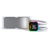 Skysčio aušinimas Montech HyperFlow Digital 240 Balta