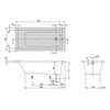 Villeroy_Boc AKRIL VON VILLEROY BOCH TARGA PL 1.5X0.7