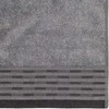 Domoletti RANKŠLUOSTIS HUDSON 650 GSM 70X140CM TAMSI PILKA