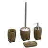 Domoletti Stiklinė dantų šepetėliams BPO-0305C, ruda