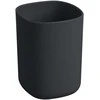 Vonios kambario stiklas Domoletti Naples BPO-2903-2C, juodos spalvos, 7,6 cm x 10,5 cm x 7,6 cm