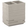 Vonios kambario stiklas Gedy Quadrotto QU98-66, rudas/geltonas, 10 cm x 11,2 cm x 6,5 cm