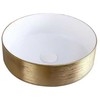 Umywalka Domoletti WASHBASIN COUNTERTOP ACB8003 GOLD/Baltas